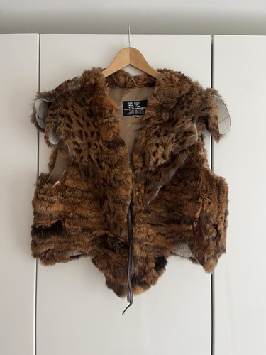 Kurze vintage weste - vintage-weste, aus