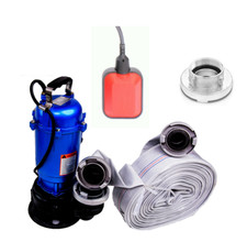 Wasserpumpe 550W M mit Schwimmer Fäkalienpumpe Tauchpumpe + Schlauch Varianten