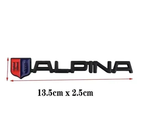Alpina logo abzeichen - logo, metall