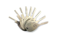 9-teiliges Lockpicking-Werkzeug-Set für Schlosser Öffnungswerkzeug