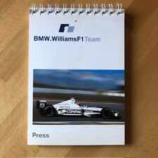 F 1 BMW Williams F1 Saison 2000 Presse Formel 1 Ring Notizblock