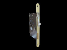 Einsteckschloss Zimmertür Rechts goldbraun mit Schlüssel