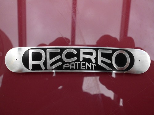 Typenschild recreo schild - typenschild,
