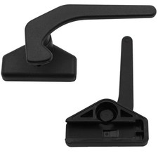 Fenstergriff Verriegelung Fenster Riegel Wohnwagen Wohnmobil schwarz Einschub