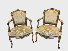 Paar Sessel Louis XV Stil