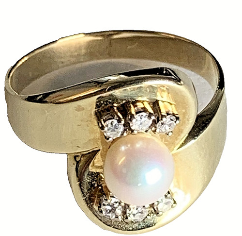 Damenring karat 585er - damenring,