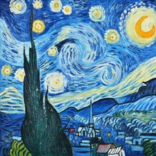 Großes Gemälde - Van Goghs