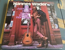 HANNES  WADER  :  Ich hatte