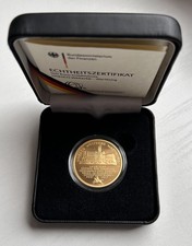 100 € Goldmünze 2011: UNESCO-Welterbe Wartburg Mzz. D st