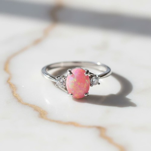 Opal ring silber - ring,