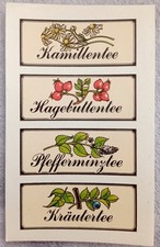 DDR Abziehbilder Tee