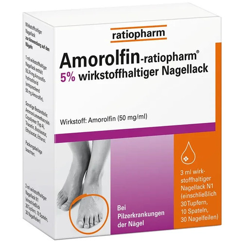 Amorolfin ratiopharm bei - ratiopharm, 5%