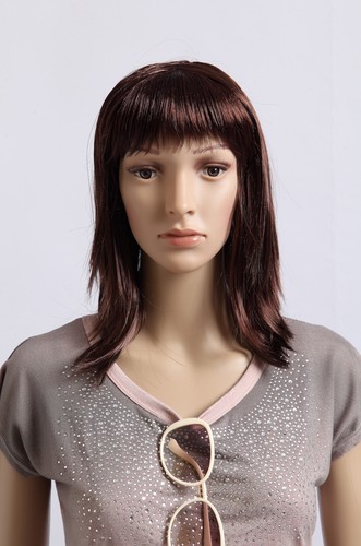 Perücke wig dunkel braun - wig,