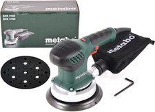 Metabo Exzenterschleifer + Textil-Staubbeutel + Schleifteller SXE 3150 600444000