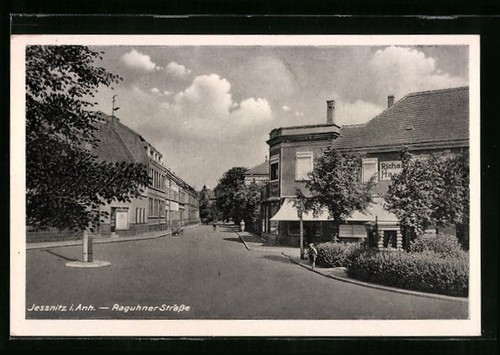 Ansichtskarte jessnitz - ansichtskarte,
