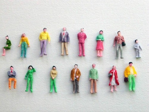Figuren reisende passanten - figuren,