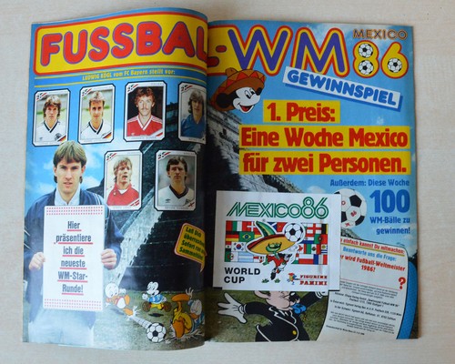 Panini fussball 1986 - fussball,
