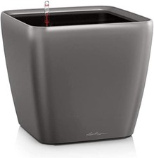 Lechuza Quadro LS 50  Anthrazit Metallic ca. 50 x 50 x H 46,5 cm