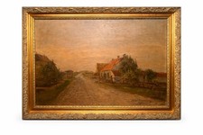 Vintage Ölgemälde 1898 –