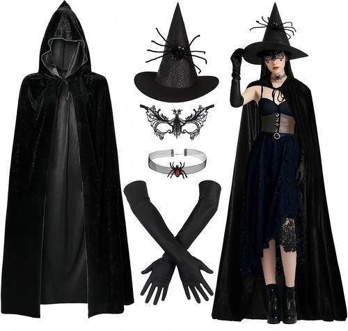 Hexenkostüm damen set - damen,