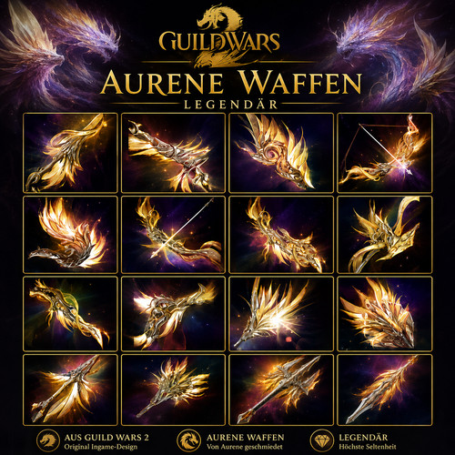 Guild wars aurene - wars, ✦