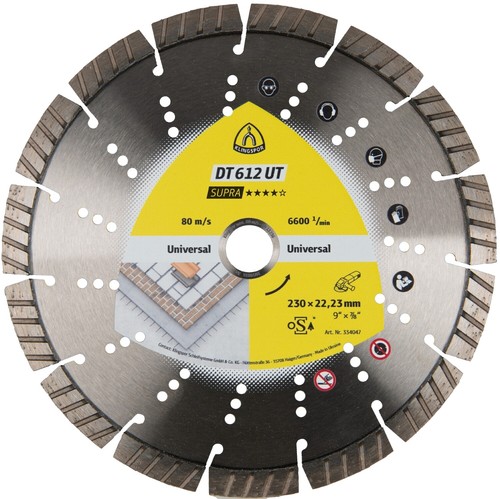 Diamanttrennscheibe 612 ut - dt,