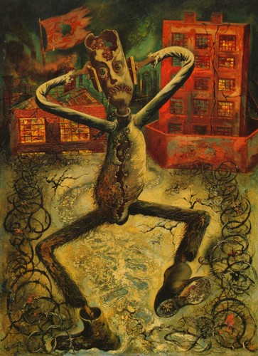 George grosz the grey man - grosz,