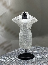 Petra Barbie Mode Antik #15 Nizza Kostüm Variante in Weiss Plasty