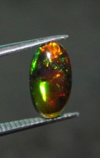 Schwarz Opal Edelstein AAA