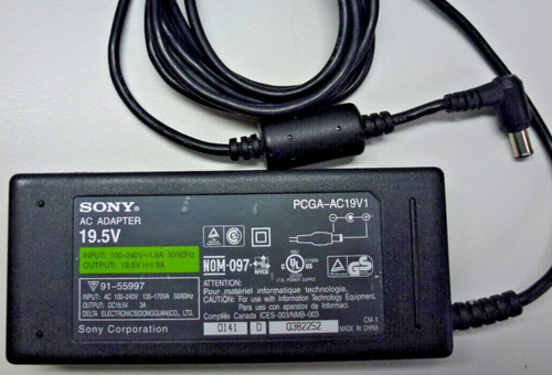 Sony adapter pcga ac19v1 dc - ac, pcga-ac19v1