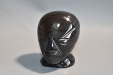 Maya Azteken Kopf Obsidian