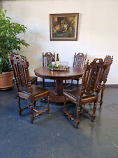 antiker Biedermeier Esstisch rund ca.1850 pas.Stühle in anderem Angebot