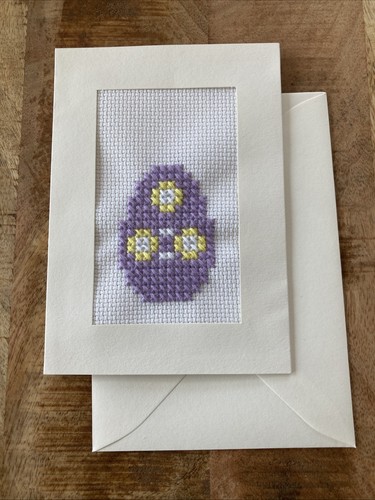 Kreuzstich karte ostern - kreuzstich,