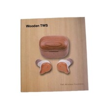 Wooden TWS Woodpods Holz