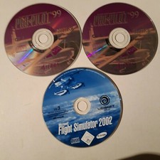 Retro PC Spiele Flugsimulator