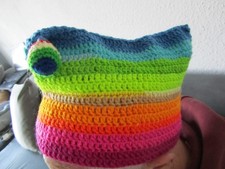 Handgehäkelte Narrenkappe /