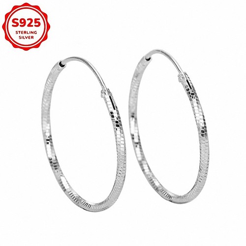 925 sterling silber creolen - 925,