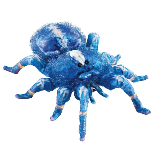 Folkmanis handpuppe blaue - handpuppe,