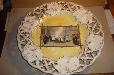 Alter Porzellan Durchbruch -