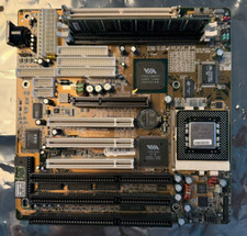 Shuttle HOT-591P V3.1, Intel Pentium MMX 233, 32MB, 3x ISA, AGP, Super Sockel 7