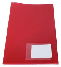10x Angebotsmappen Präsentationsmappen Broschürenhefter zum Abheften rot