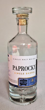 PAPROCKY SINGLE BARREL WHISKY Leere Sammlerflasche / Karaffe 700 ml Glasflasche