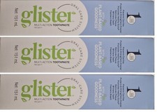 3 Glister Fluorid Zahncreme Amway Zahnpasta mit Mehrfachwirkung  je 151ml