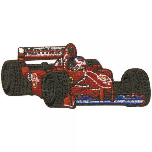 Aufnäher formel wagen rot - -,