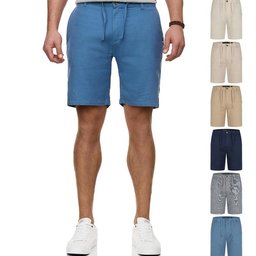 Indicode herren leinenshorts - herren,
