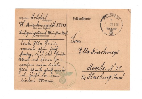 Ansichtskarte feldpost - /,