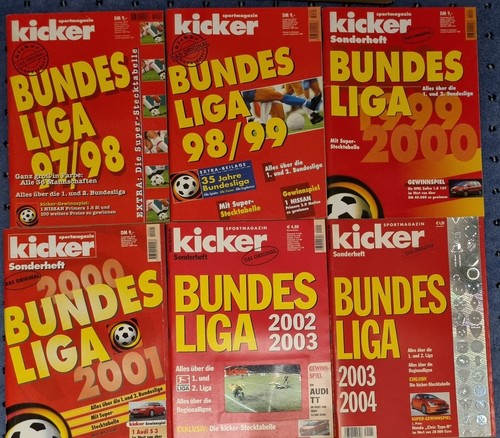 Kicker sonderheft bundesliga - sonderheft,