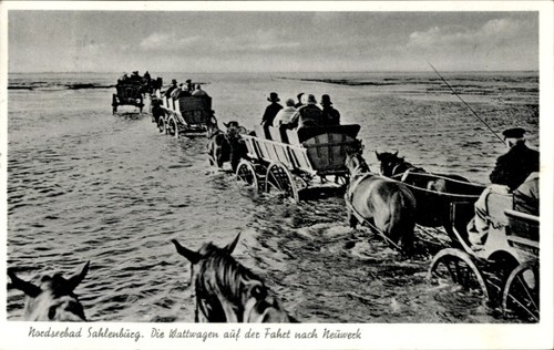Sahlenburg cuxhaven - ak,
