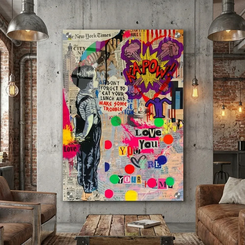 Exclusive motiv banksy - exclusive!motiv,