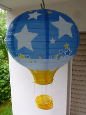 Deko Heißluftballon, Lampion
